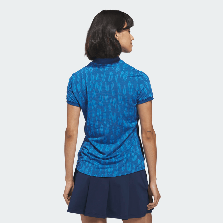 Adidas Ladies Ultimate365 Jacquard Climacool Polo Shirt