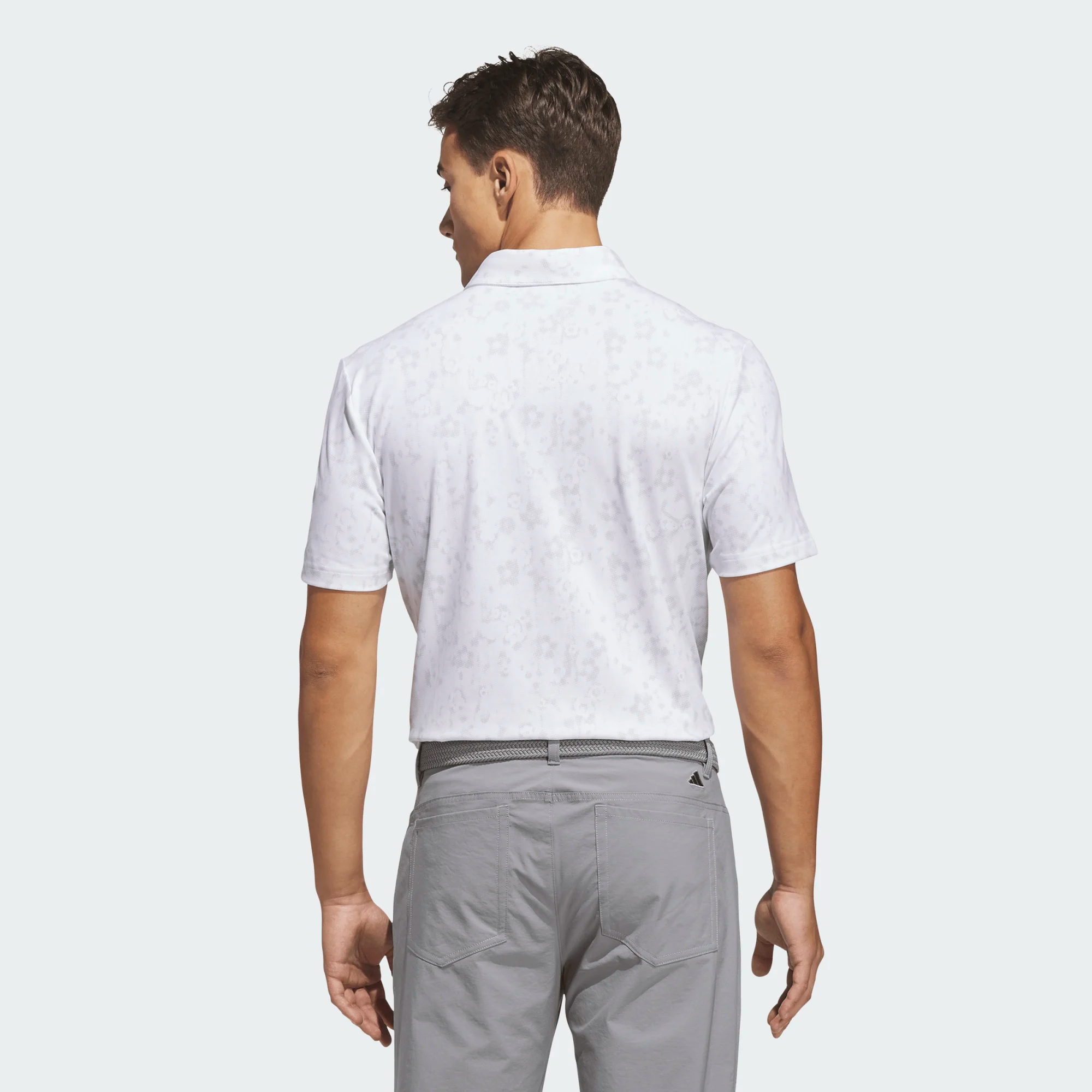 Polo Adidas Ultimate365+ Climacool Butterspun à imprimé Mighty Blossom