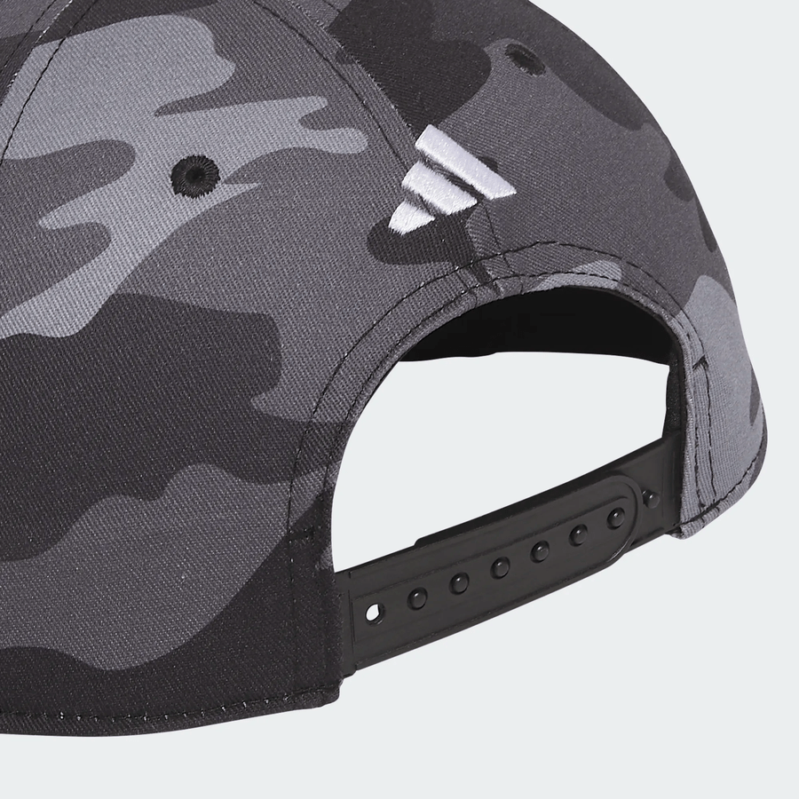 Adidas Camo 5 Panel Crestable Hat - Grey