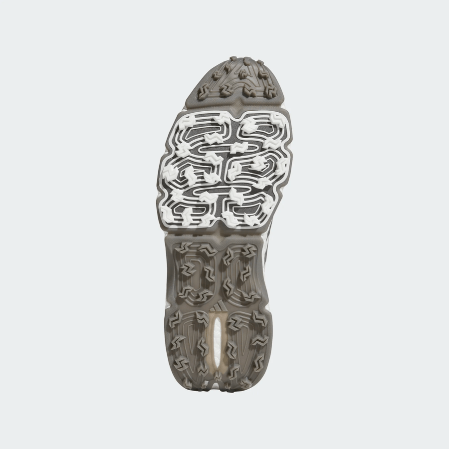Chaussures de golf sans crampons Adidas Codechaos 27 - Blanc/Argent