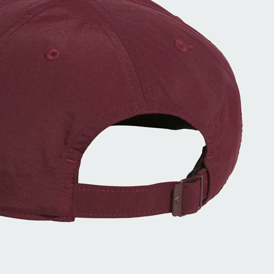 Adidas 5 Panel Crinkled Nylon Hat - Maroon