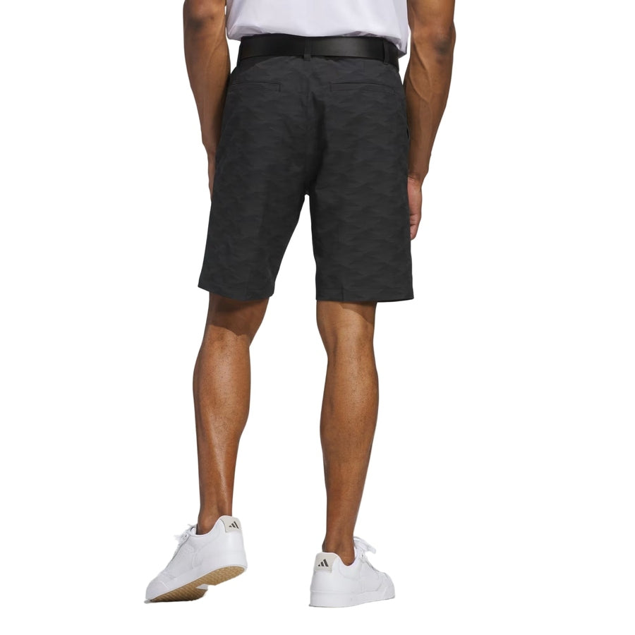 Adidas Ultimate365 Printed Golf Shorts - Black