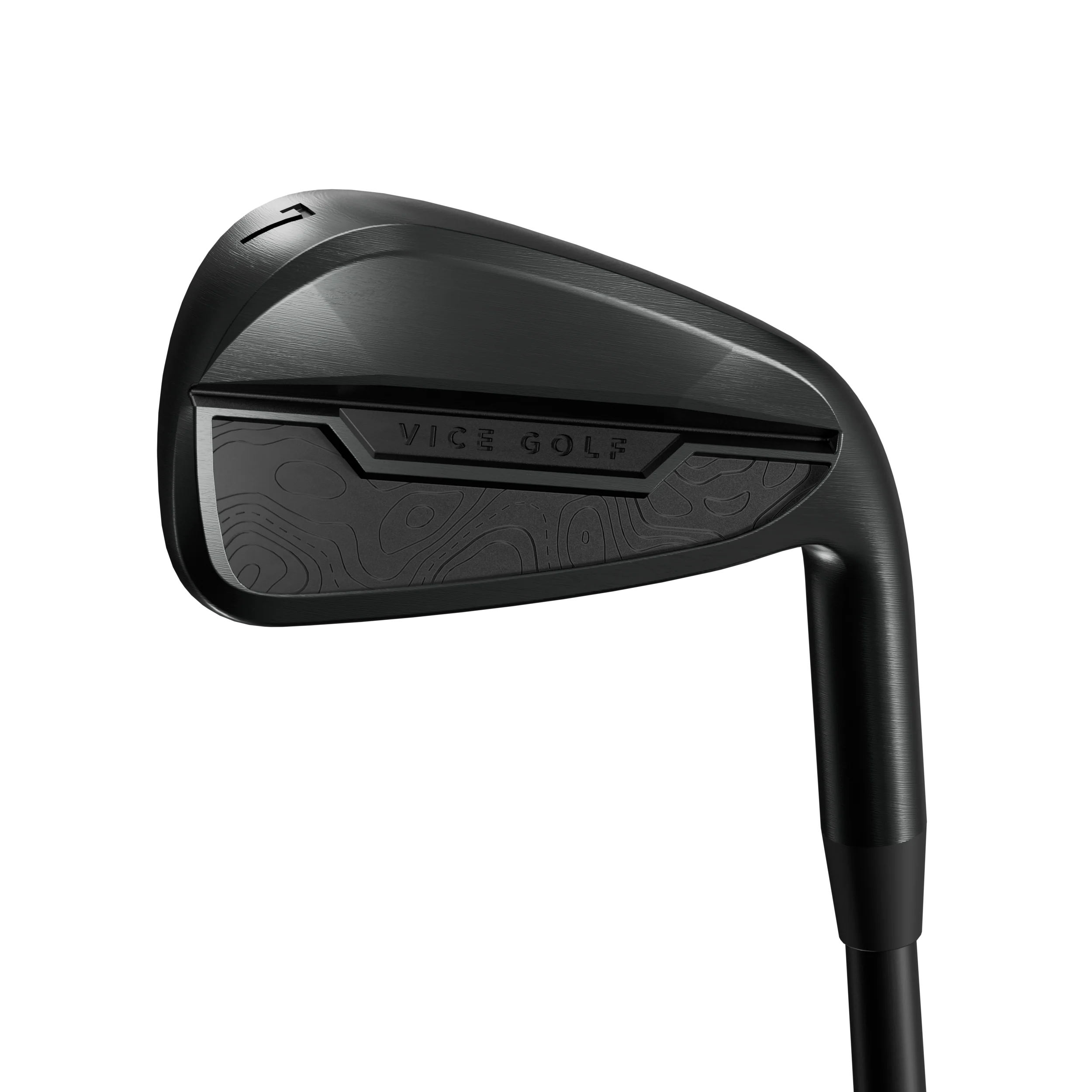 Vice Golf VGI02 All Black 5-PW, AW Iron Set Steel Shaft - FREE Custom Options