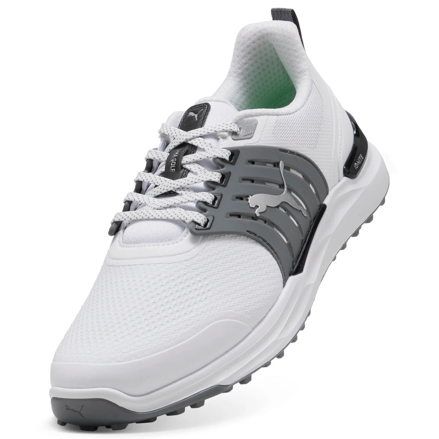 Puma Ignite Elevate 2 Chaussures de golf sans crampons - Blanc/Slate Sky