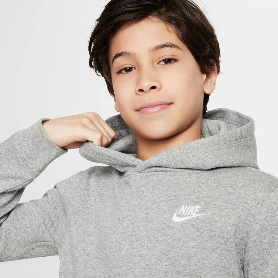Sweat à capuche à enfiler Nike Sportswear Club pour garçon - Noir