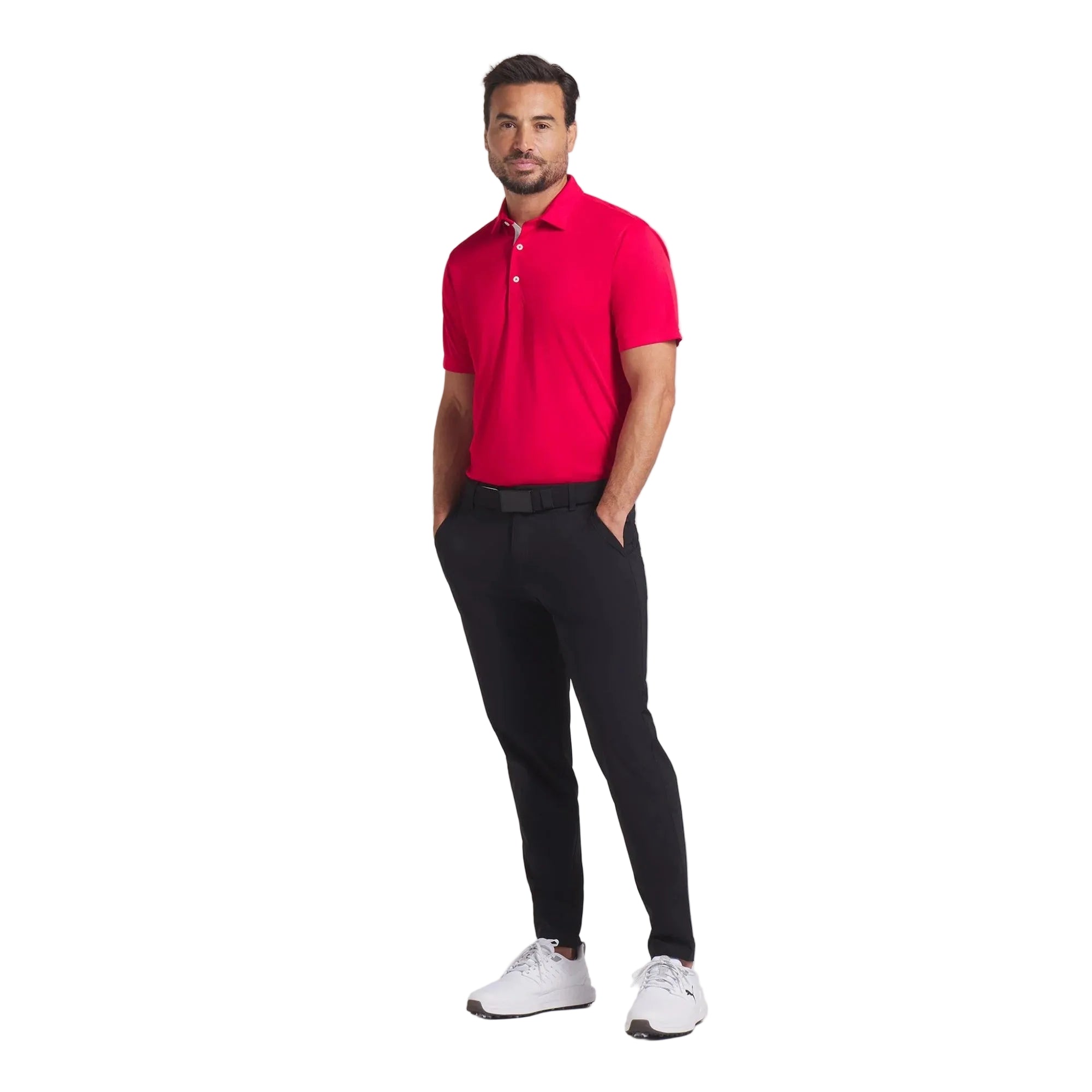 Puma Pure 2.0 Golf Polo - Red