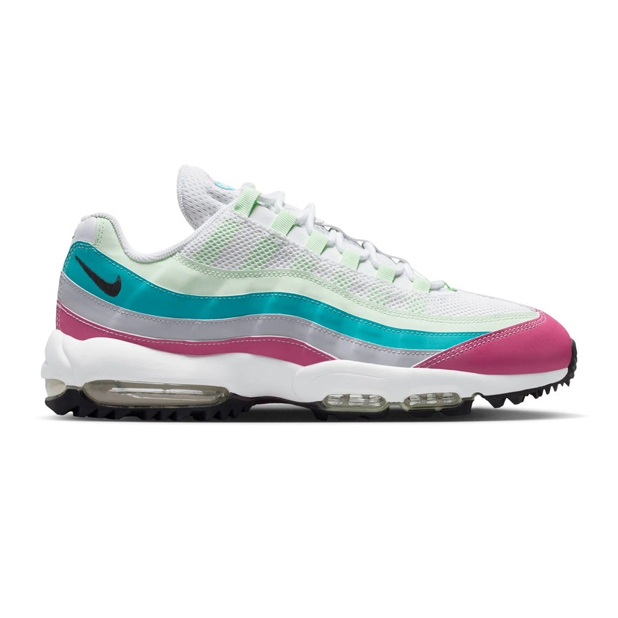 Nike Air Max '95 G Spikeless Golf Shoes - Pink/Silver