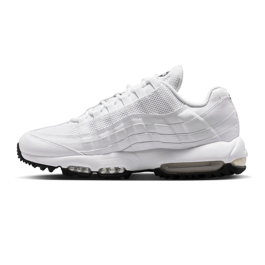 Nike Air Max '95 G Spikeless Golf Shoes - White/Black
