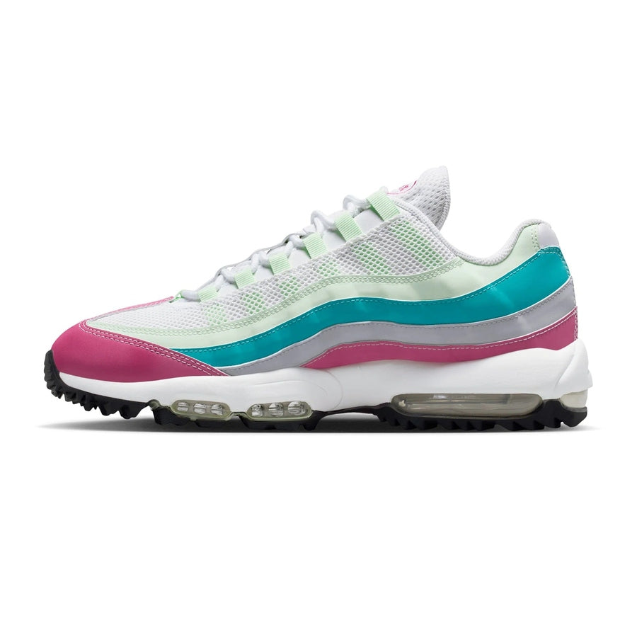 Nike Air Max '95 G Spikeless Golf Shoes - Pink/Silver