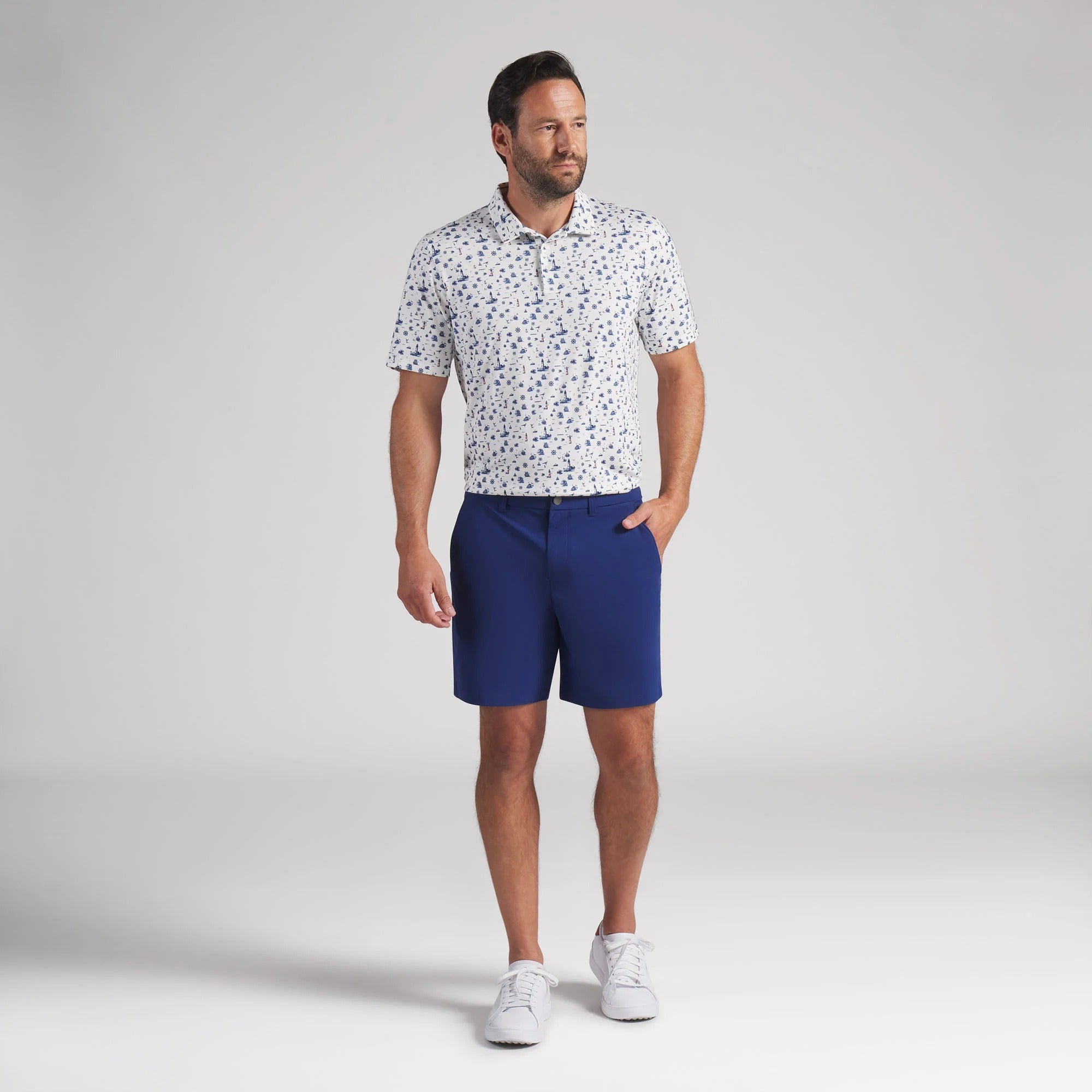Puma 101 Premier 7" Golf Shorts - Blue