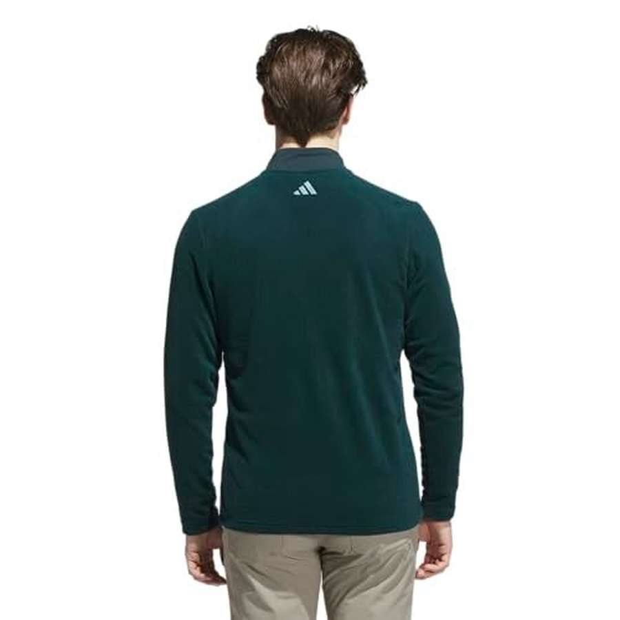 Adidas Ultimate Cozy Quarter-Zip Pullover - Green