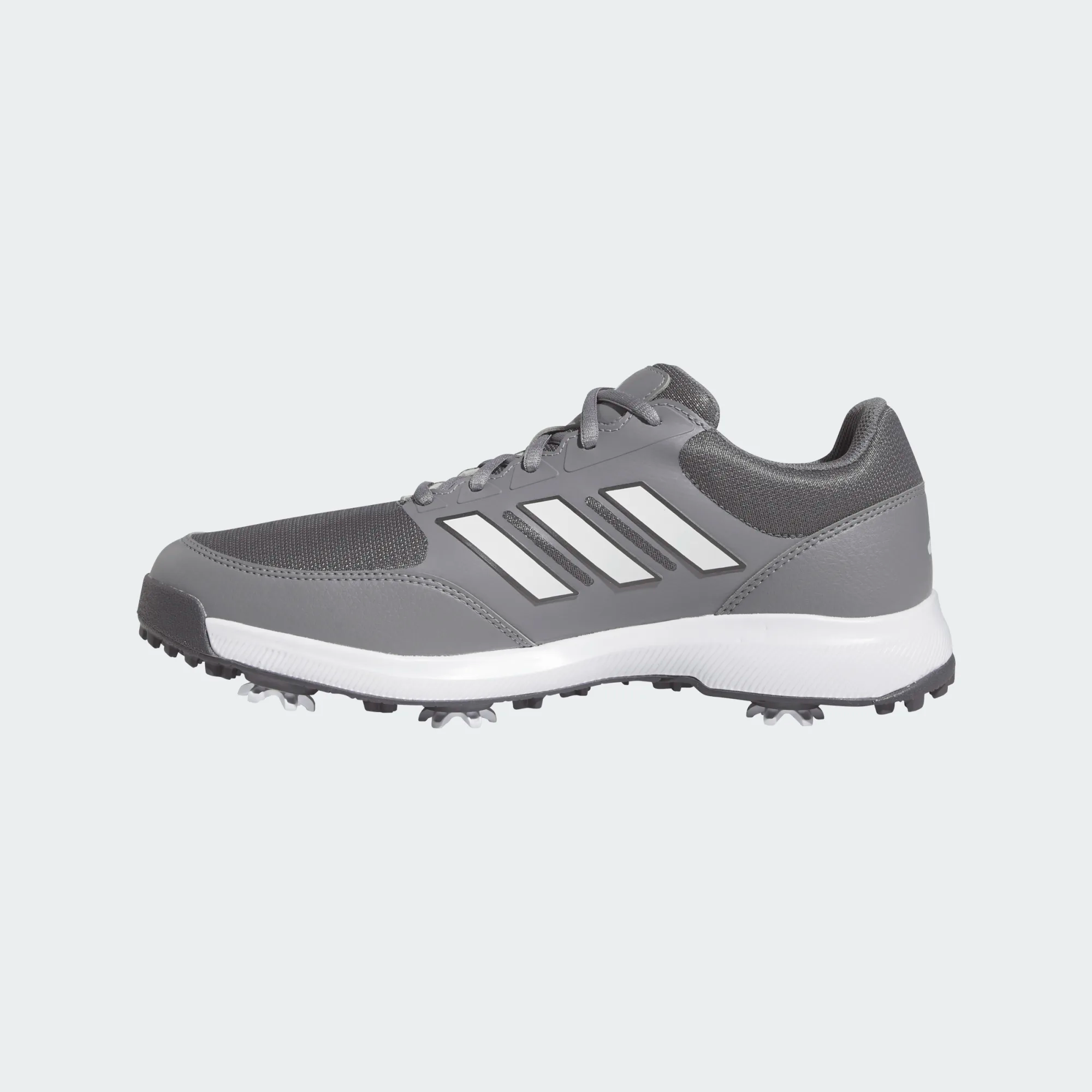 Adidas Tech Response 3.0 Wide Golf Shoes - Grey/White