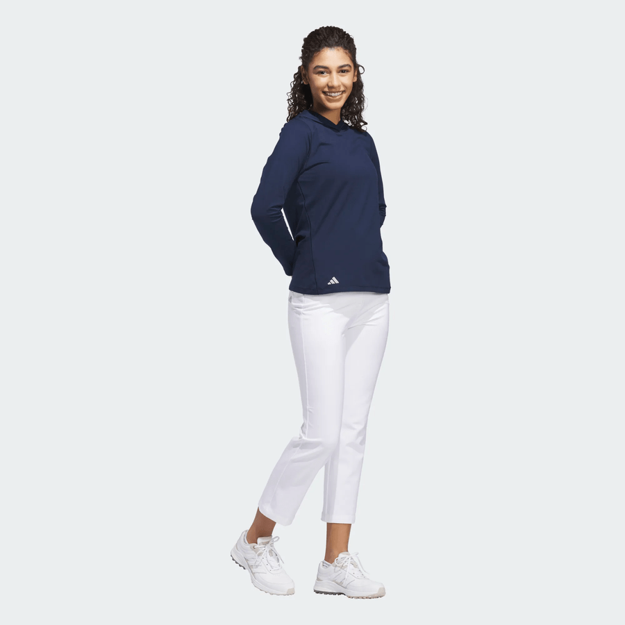 Adidas Ladies Performance Hoodie - Navy