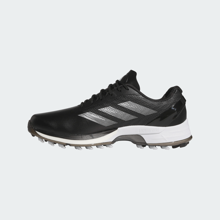 Adidas Adizero ZG Chaussures de golf sans crampons - Noir/Argent