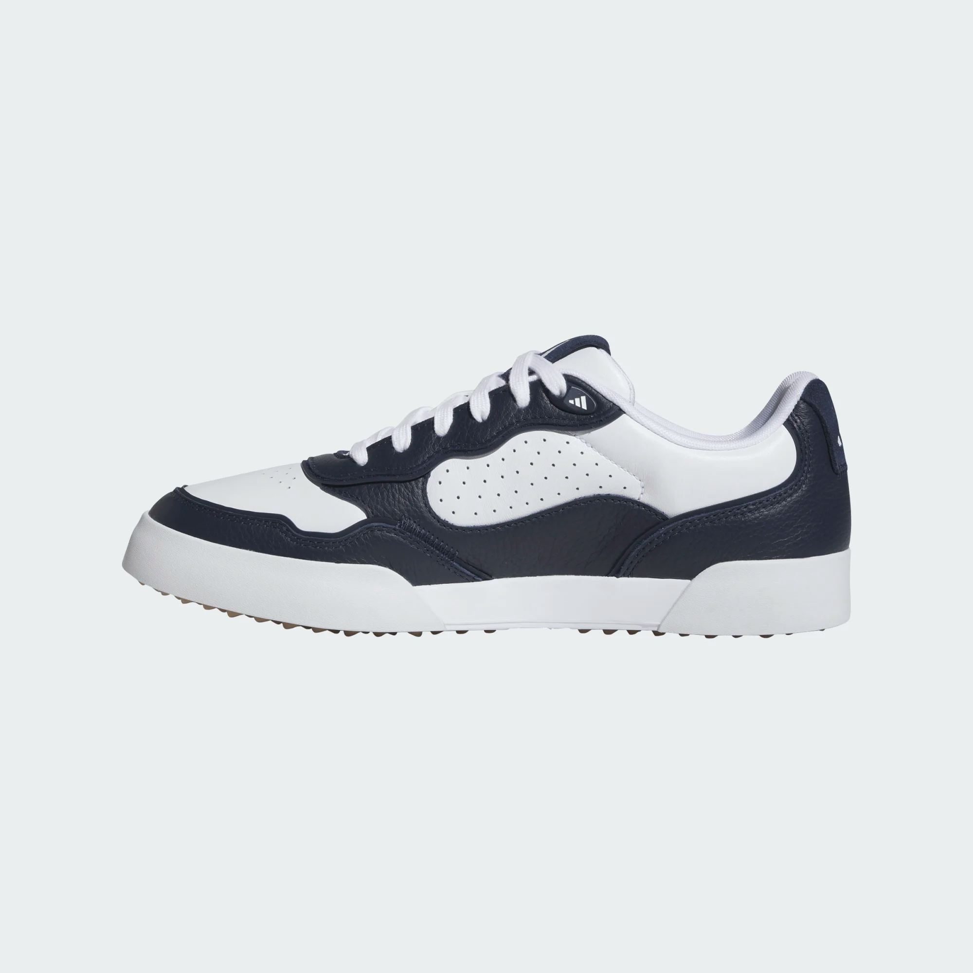 Adidas Retrocross 25 Spikeless Golf Shoes - White/Navy
