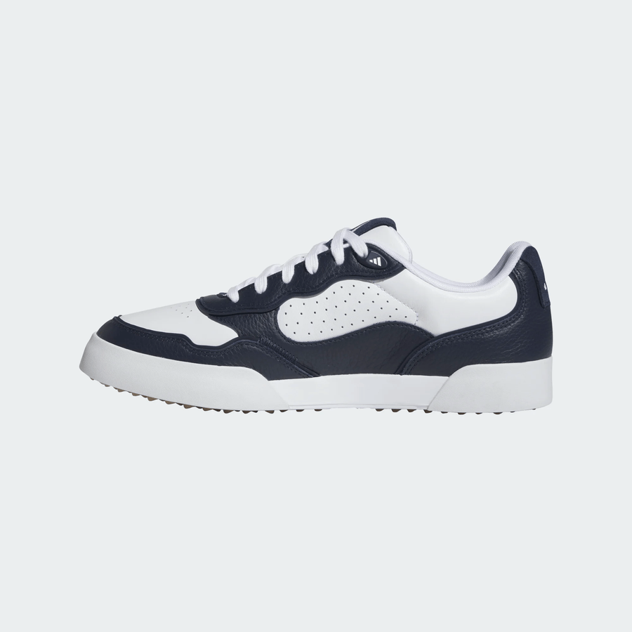 Adidas Retrocross 25 Spikeless Golf Shoes - White/Navy