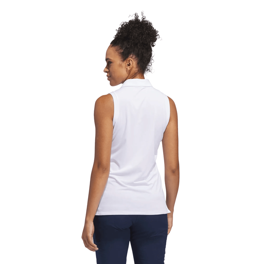 Polo sans manches uni Adidas Ultimate365 pour femme