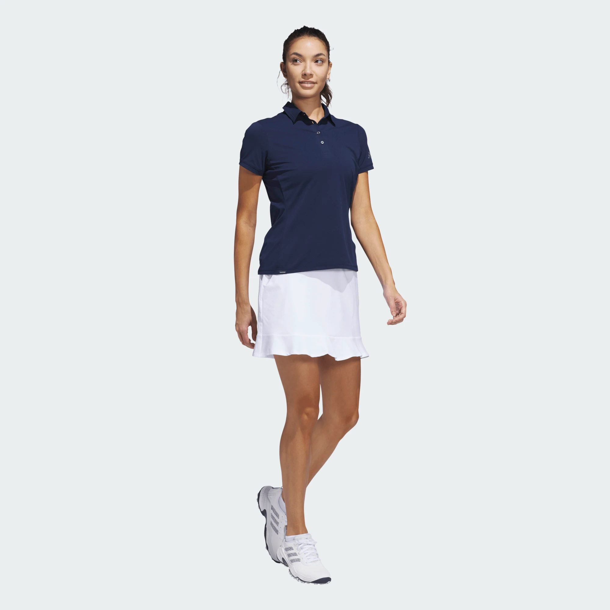 Adidas Ladies Ultimate365 Tour Twistknit Short Sleeve Polo