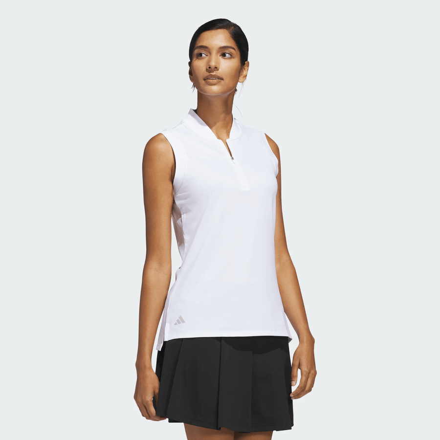 Polo zippé Ultimate365 pour femme Adidas