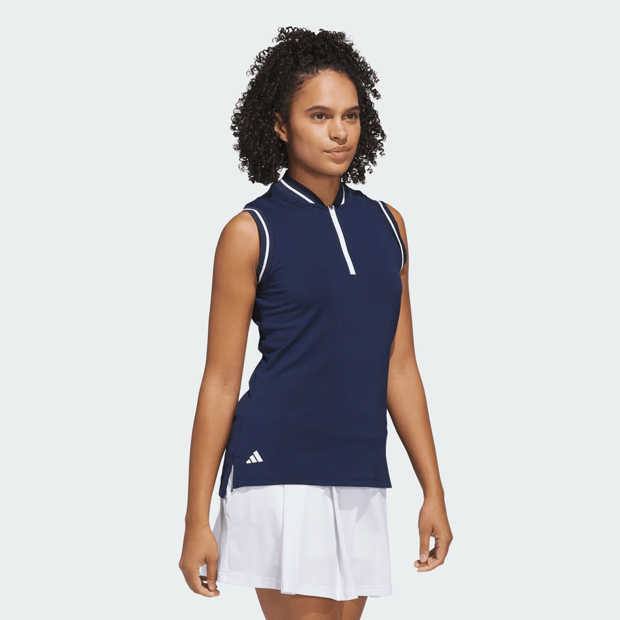 Adidas Ladies Ultimate365 Zip Polo