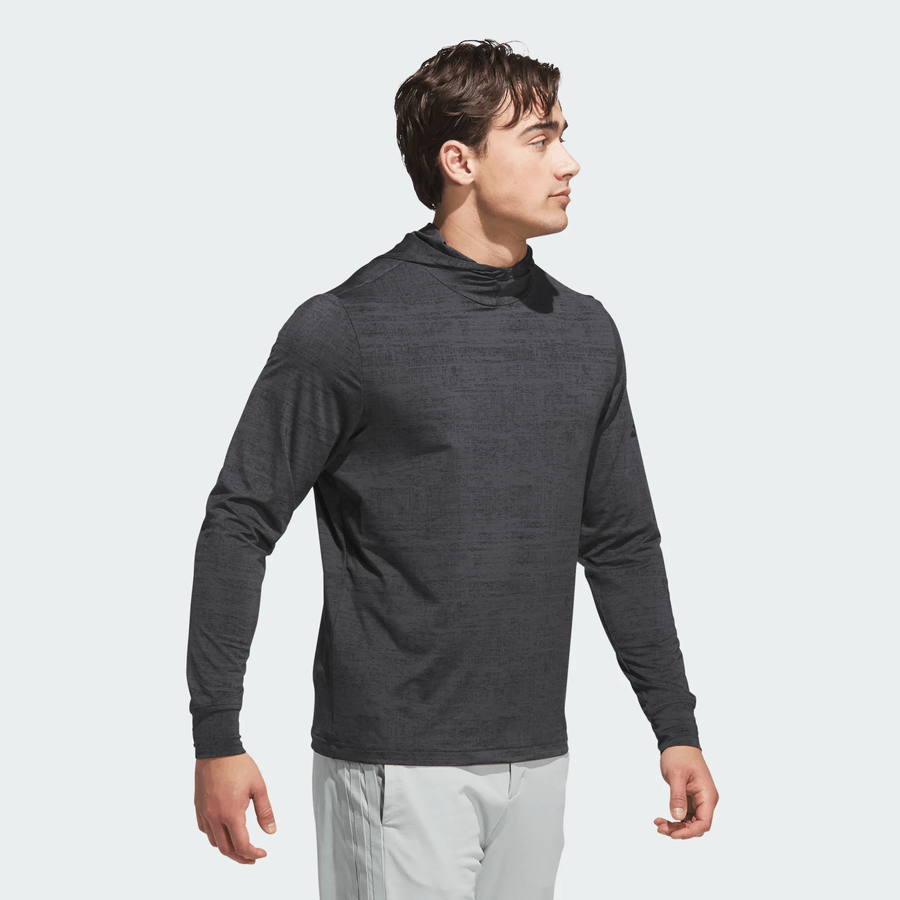 Adidas Performance Printed Lightweight Hoodie - Black