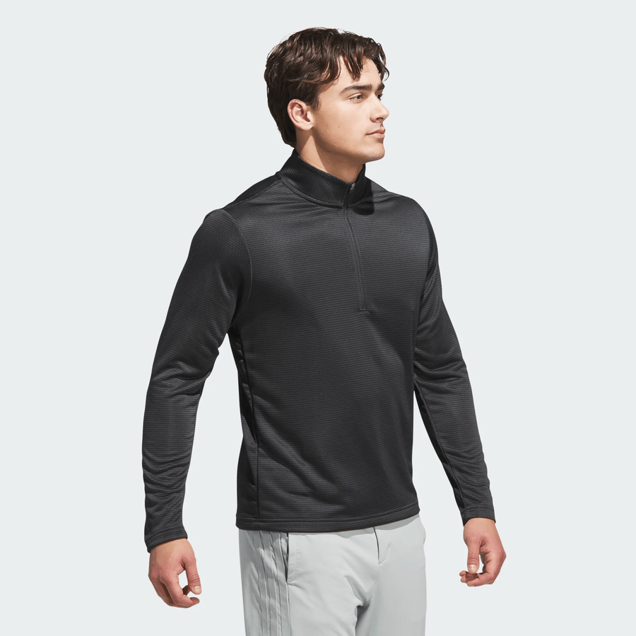 Adidas Performance Printed Quarter-Zip Jacket - Black