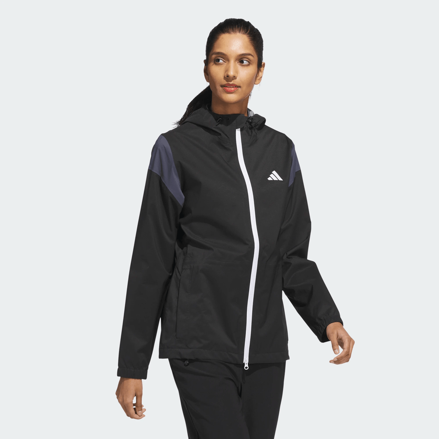 Adidas Ladies Rain.RDY Golf Jacket - Black
