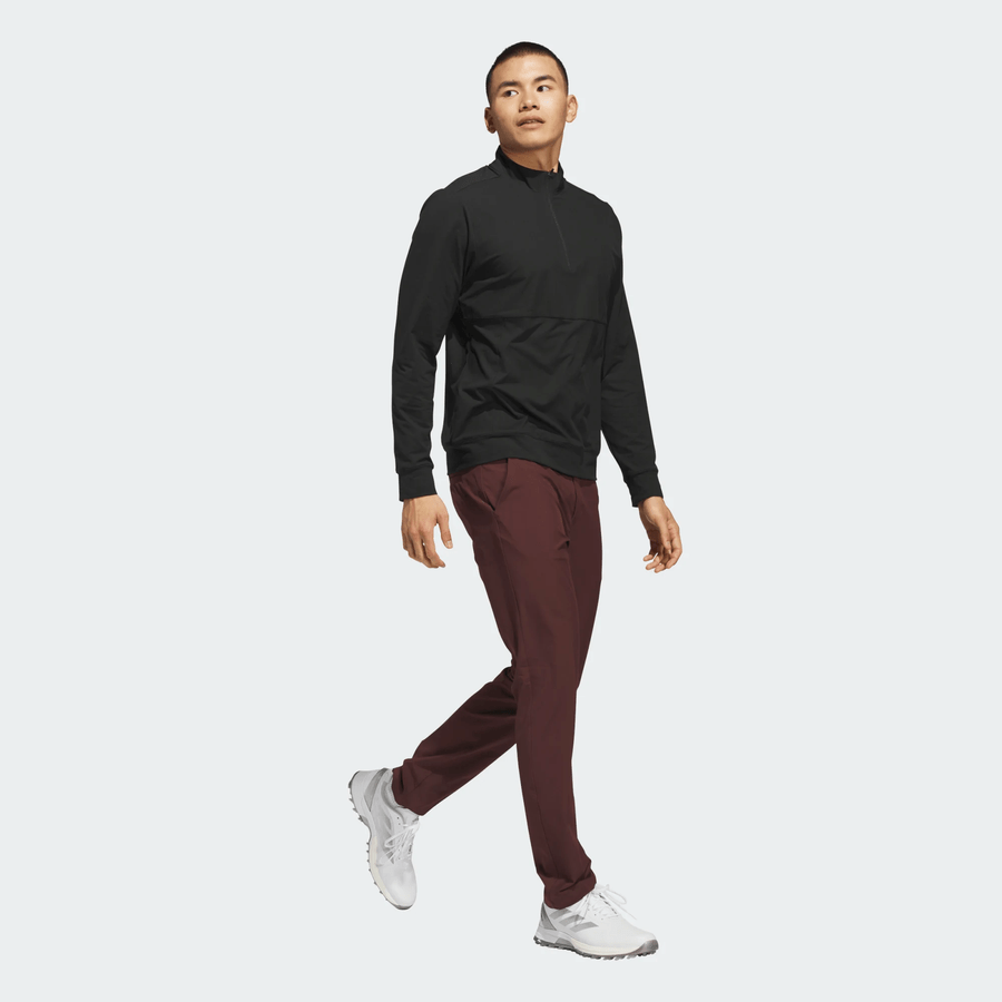 Adidas Ultimate365 Tour Quarter-Zip Golf Pullover - Black