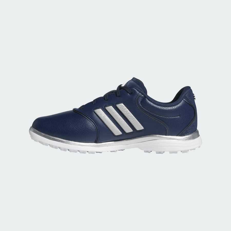 Adidas Ladies Alphaflex Zoysia Spikeless Golf Shoes - Navy/Silver