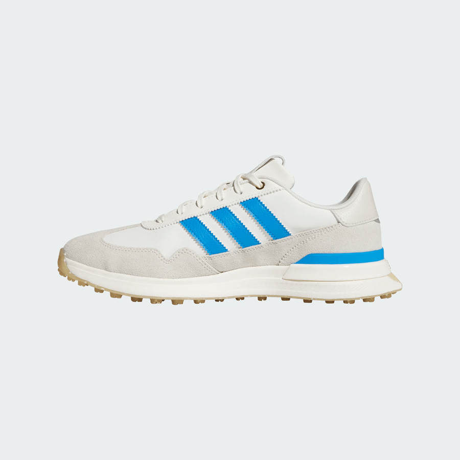 Adidas S2G 26 Textile Spikeless Golf Shoes - White/Blue