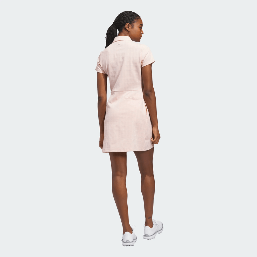 Adidas Ultimate365+ Jacquard Dress - Pink