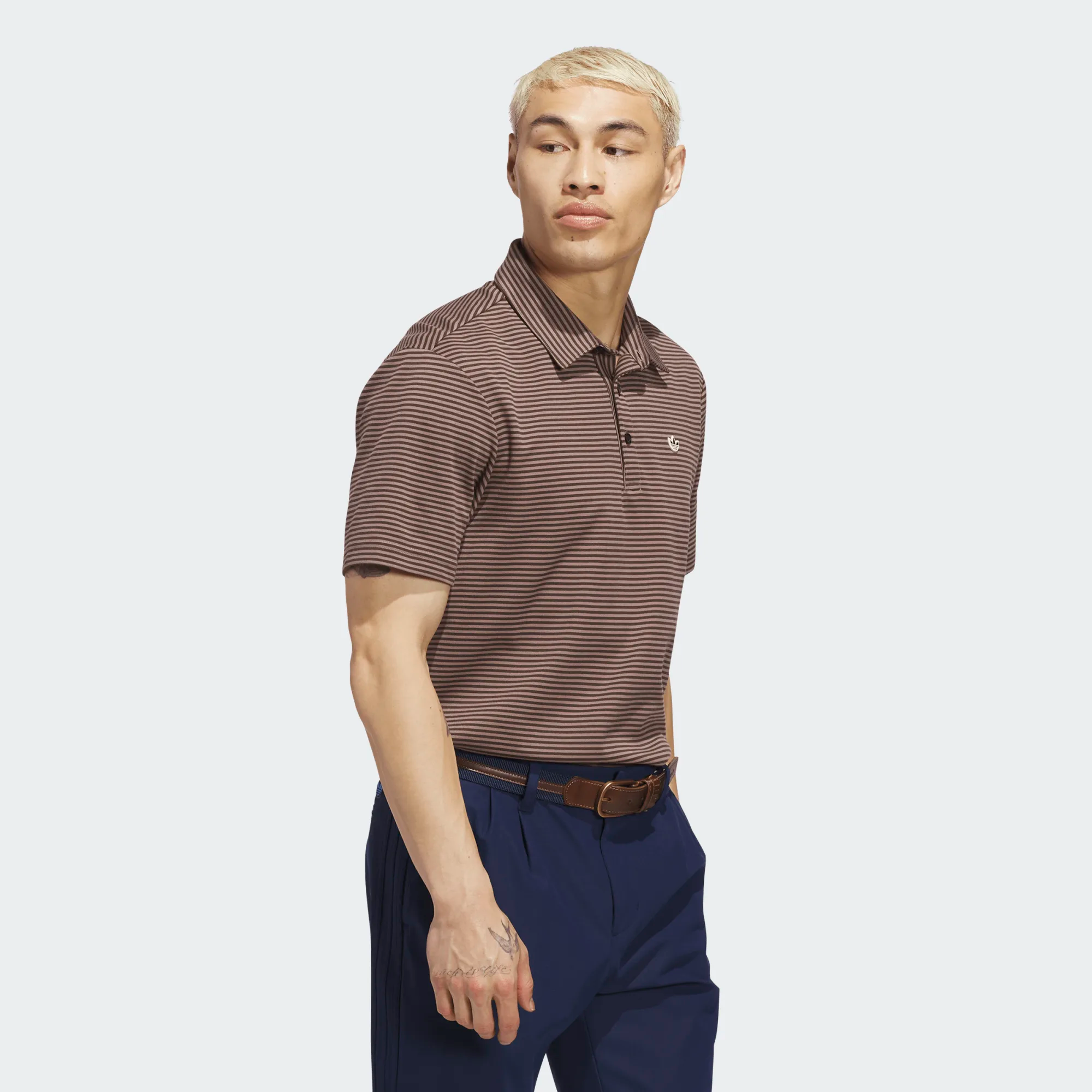Adidas Originals Stripe Pique Polo