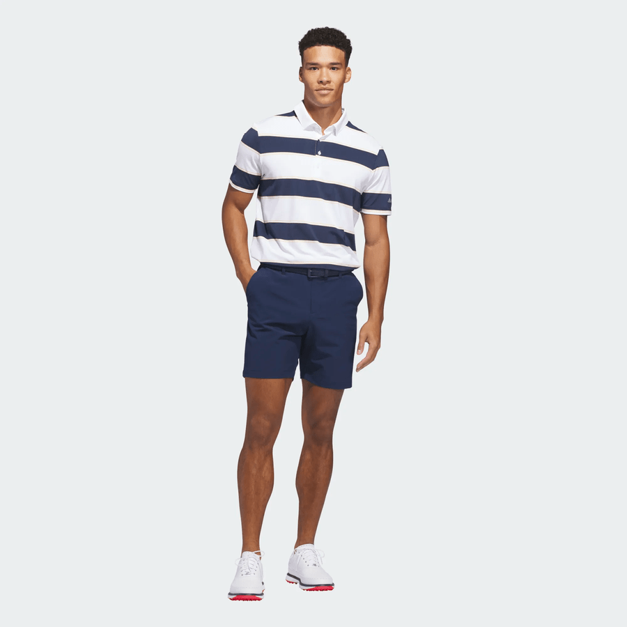 Adidas Ultimate365+ Jumbo Stripe Climacool Polo Shirt
