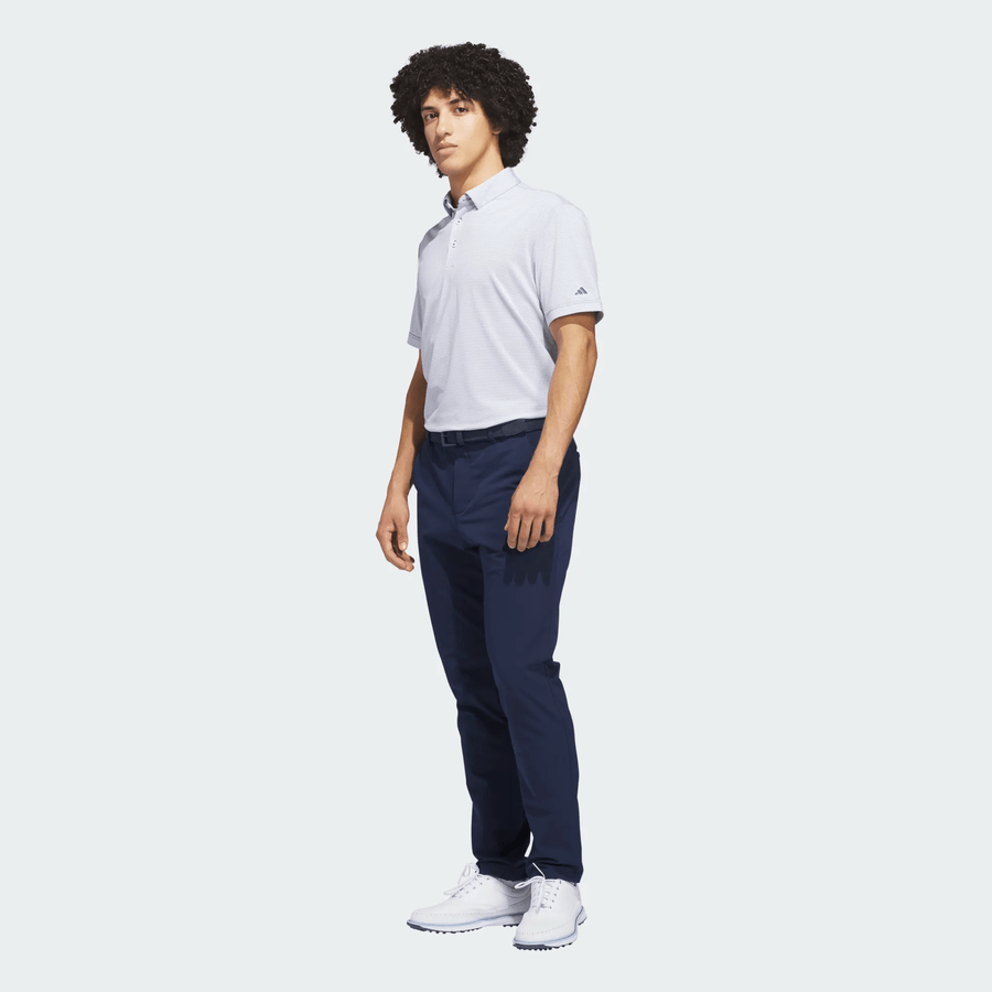 Adidas Ultimate365+ Pencil Stripe Climacool Polo Shirt
