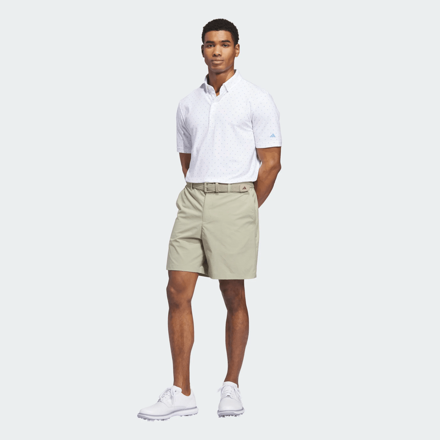 Adidas Ultimate365+ Micro Print Polo Shirt