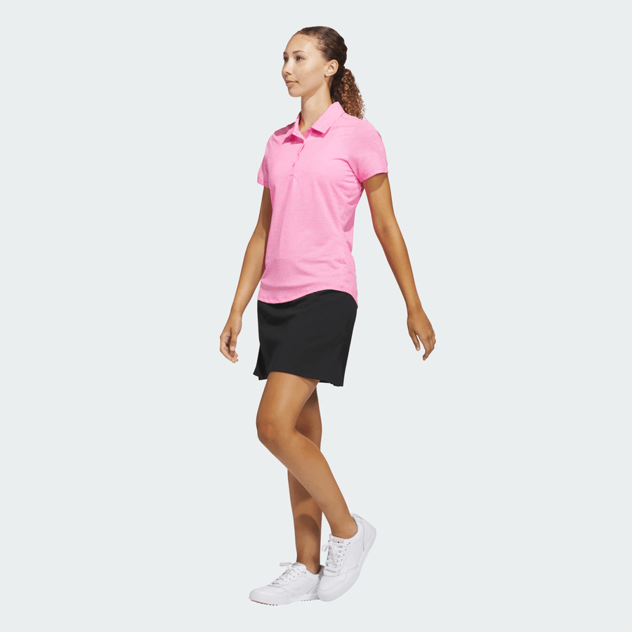 Adidas Ladies Ottoman Short Sleeve Polo Shirt