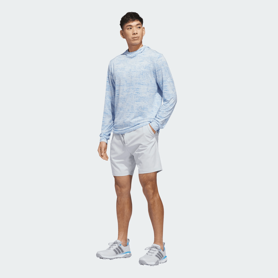 Adidas Performance Printed Lightweight Hoodie - Blue