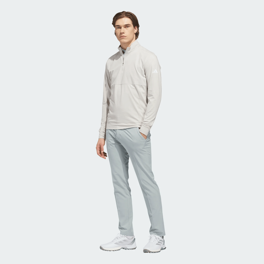 Adidas Ultimate365 Tour Quarter-Zip Pullover - Beige