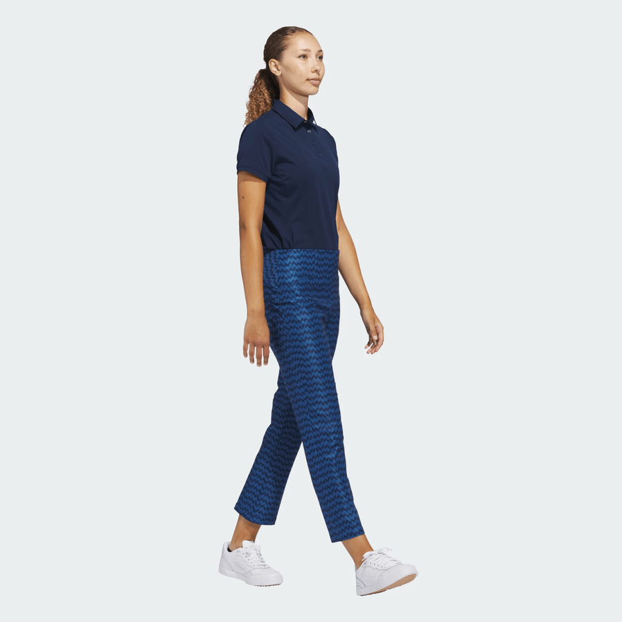 Adidas Ladies Ultimate365 Printed Ankle Pants