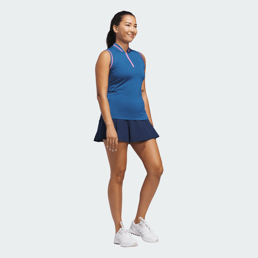 Adidas Ladies Ultimate365 Zip Polo