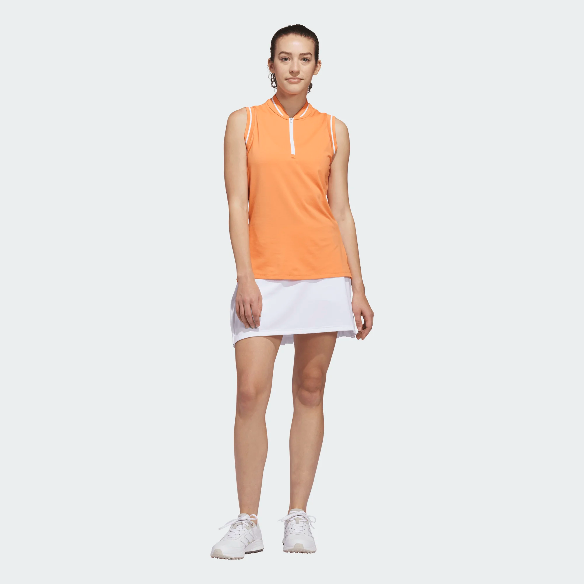 Adidas Ladies Ultimate365 Zip Polo