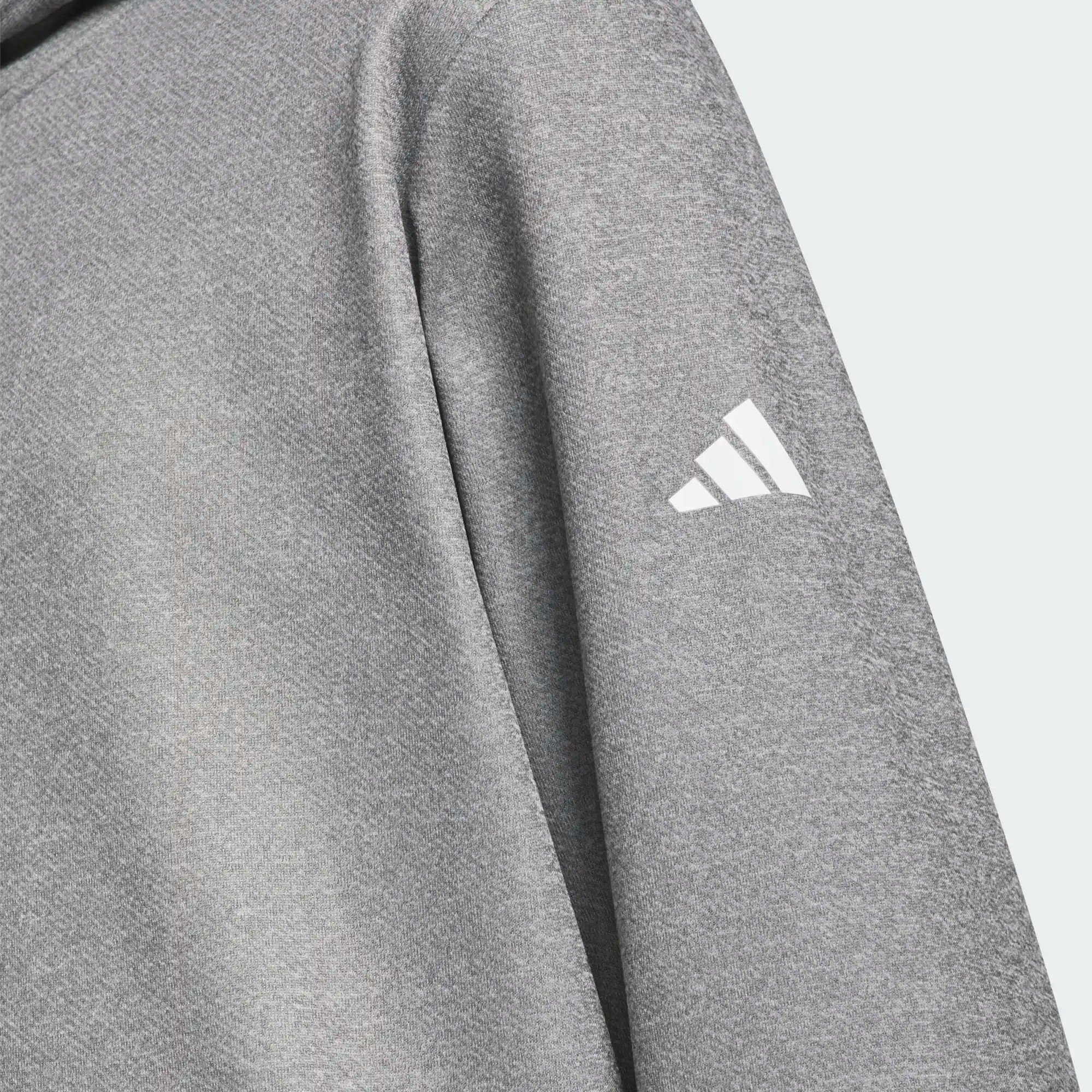 Adidas Junior's Crestable Climawarm Hoodie - Grey
