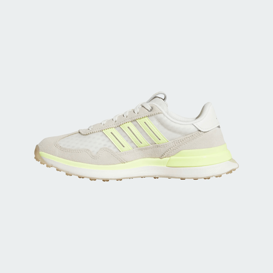 Adidas Ladies S2G Vent Spikeless Golf Shoes - Off White/Yellow