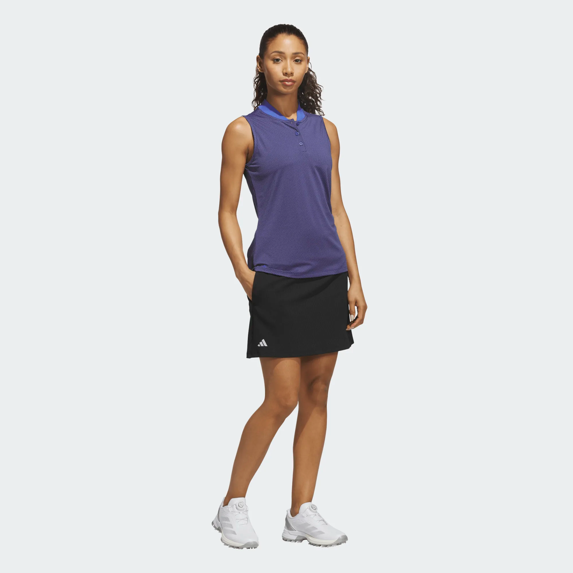 Polo de performance texturé pour femme Adidas