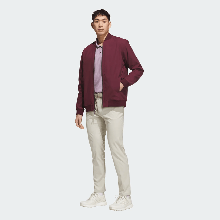 Adidas Ultimate365+ Full-Zip Jacket - Maroon