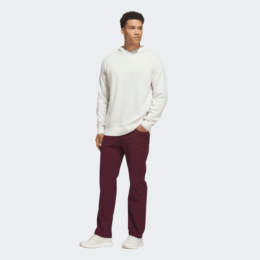 Adidas Ultimate Tour Twistknit Hoodie - White