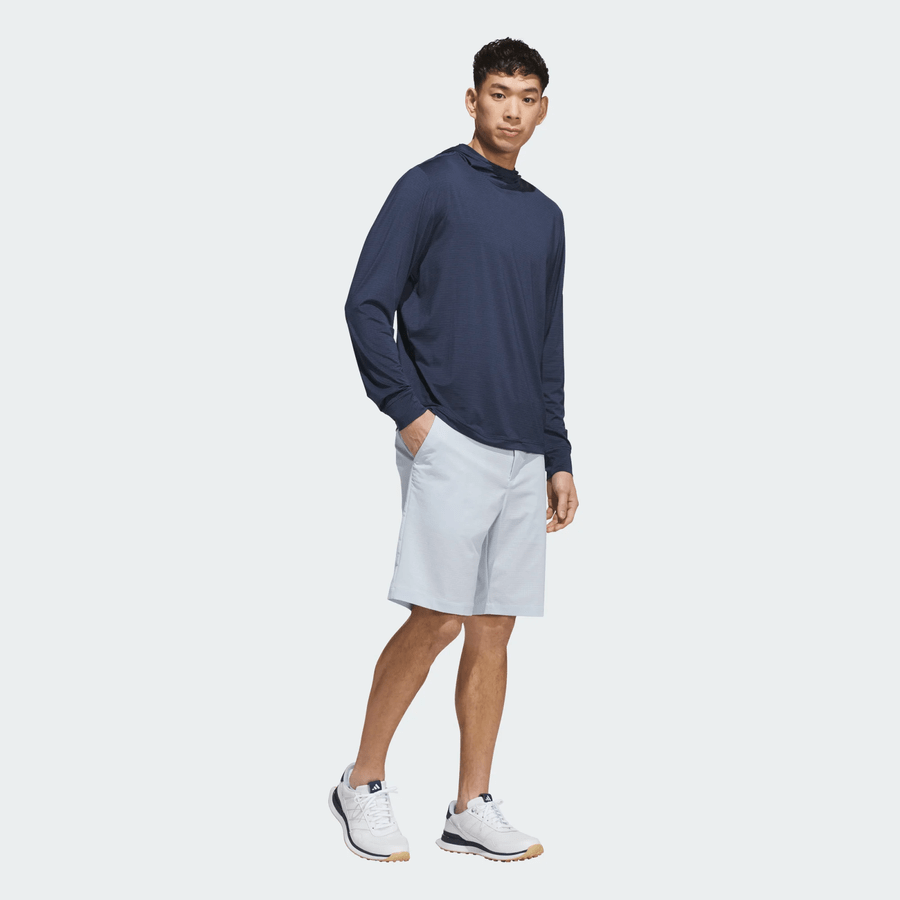 Adidas Performance Printed Hoodie - Navy