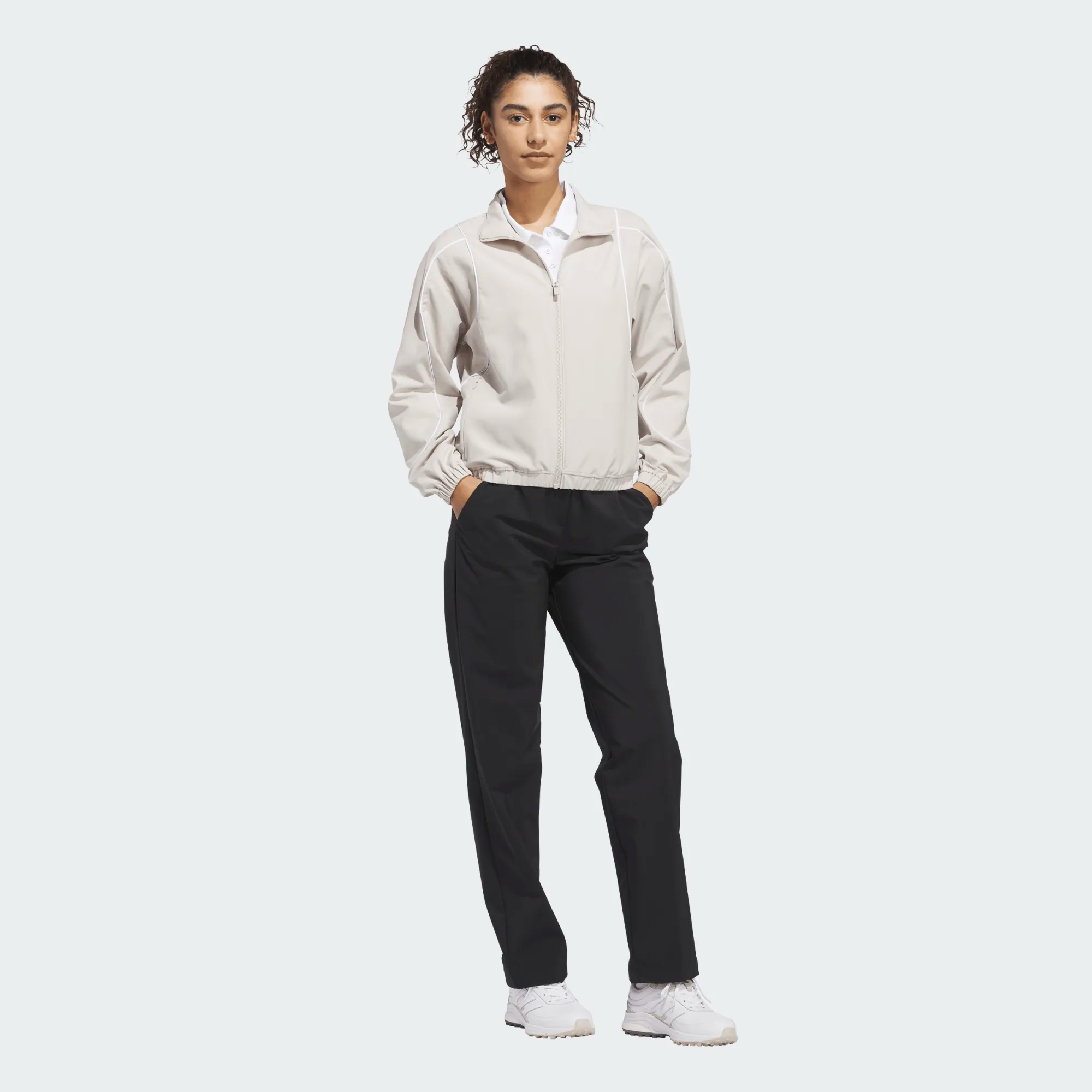 Adidas Ladies Ultimate365 Set Jacket - Beige