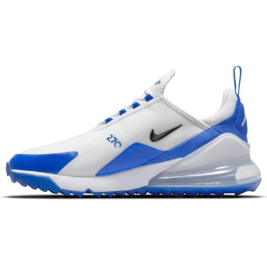 Nike Air Max 270 G Spikeless Golf Shoes - White/Blue