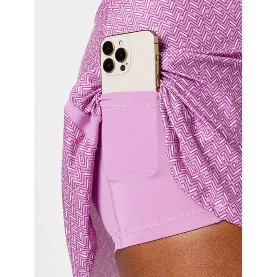 Jupe-short de golf imprimée Nike Dri-FIT Victory 15" pour femme
